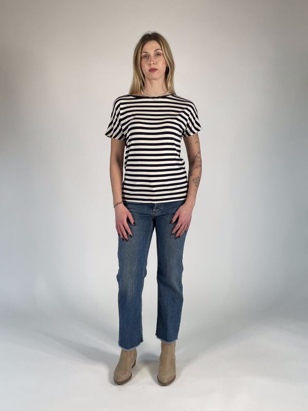 T-shirt manica corta Emme - blu