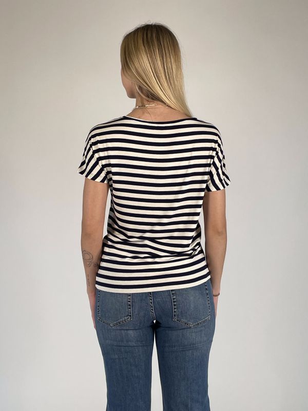 T-shirt manica corta Emme - blu