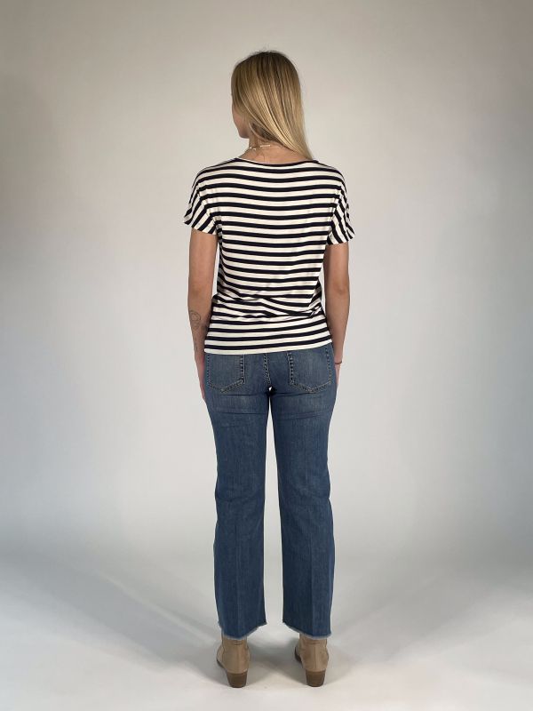 T-shirt manica corta Emme - blu