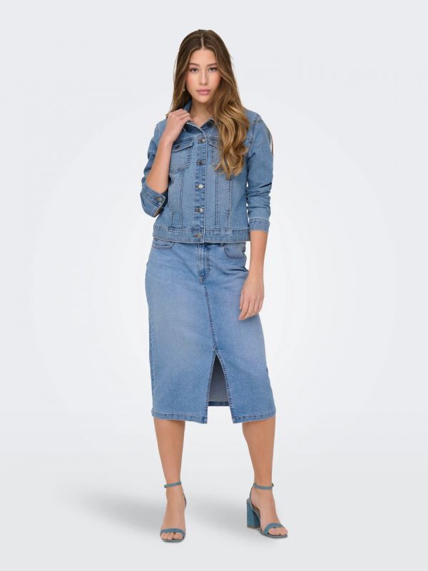 Giubbino in jeans Jdy - medium blue denim