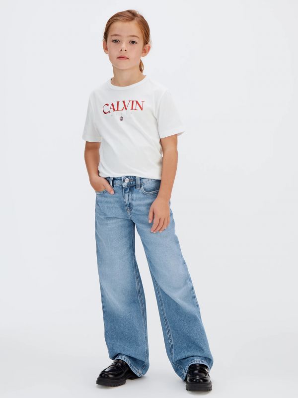 Pantalone jeans Calvin Klein - denim chiaro