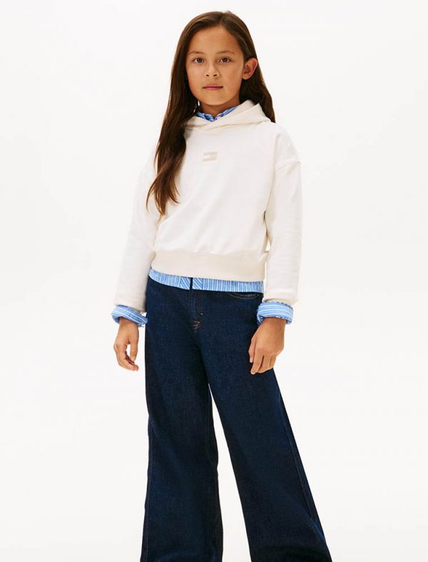 Maglia in felpa Tommy Hilfiger - bianco sporco