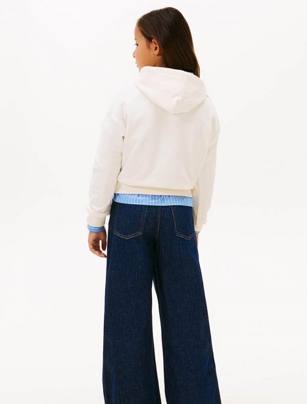 Maglia in felpa Tommy Hilfiger - bianco sporco