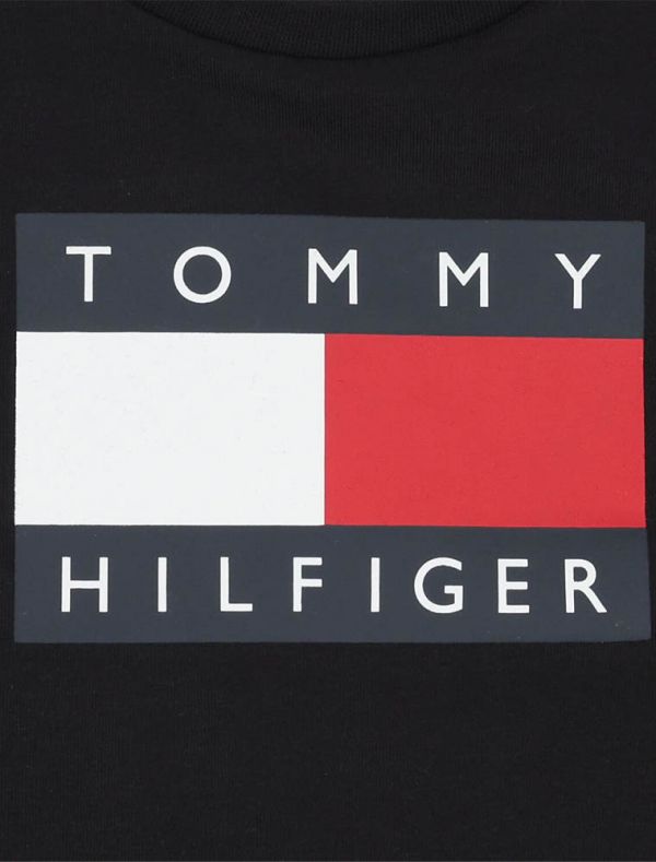 T-shirt manica corta Tommy Hilfiger - black