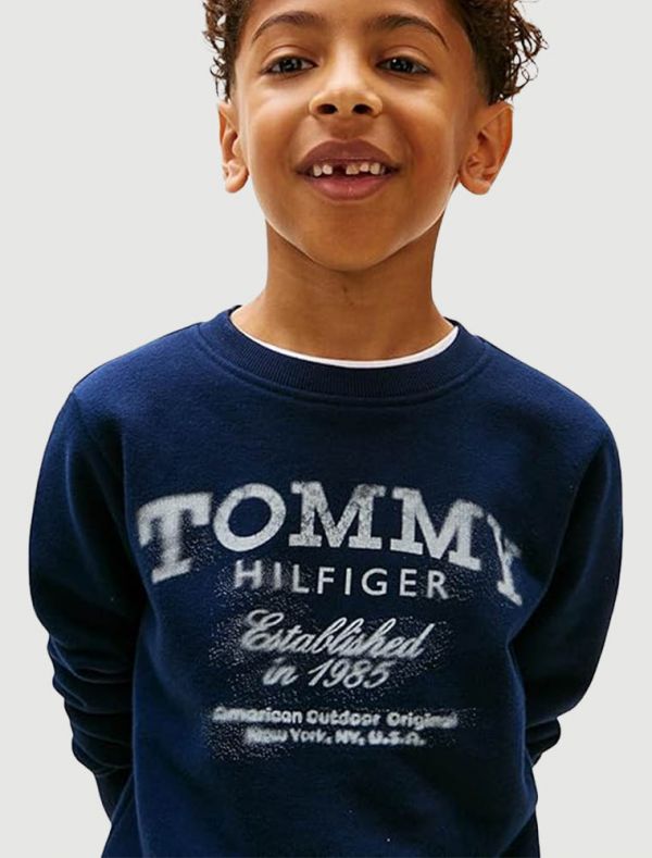 Maglia in felpa Tommy Hilfiger - navy