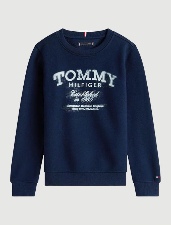 Maglia in felpa Tommy Hilfiger - navy