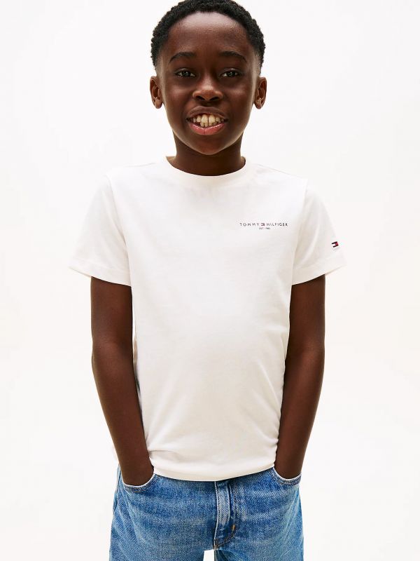 T-shirt manica corta Tommy Hilfiger - white