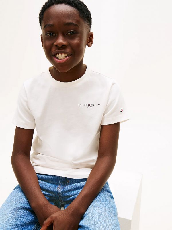 T-shirt manica corta Tommy Hilfiger - white