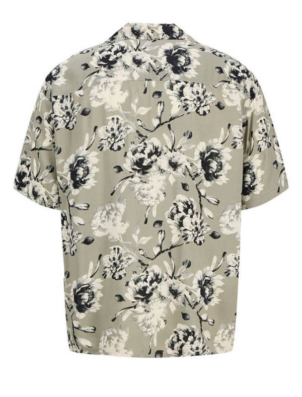 Camicia manica corta Jack & Jones - vetiver