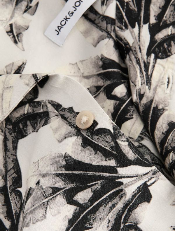 Camicia manica corta Jack & Jones - glacier gray