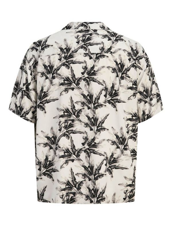 Camicia manica corta Jack & Jones - glacier gray