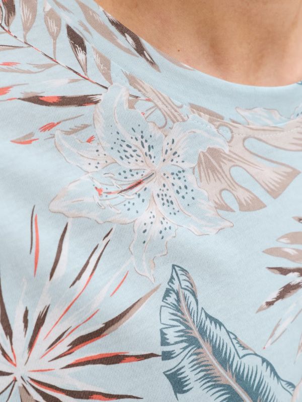 T-shirt manica corta Jack & Jones - azzurro