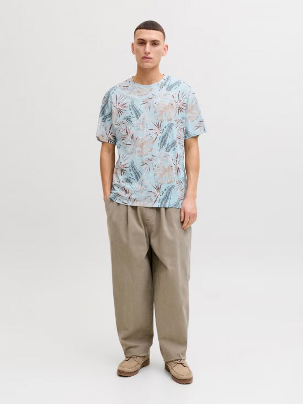 T-shirt manica corta Jack & Jones - azzurro