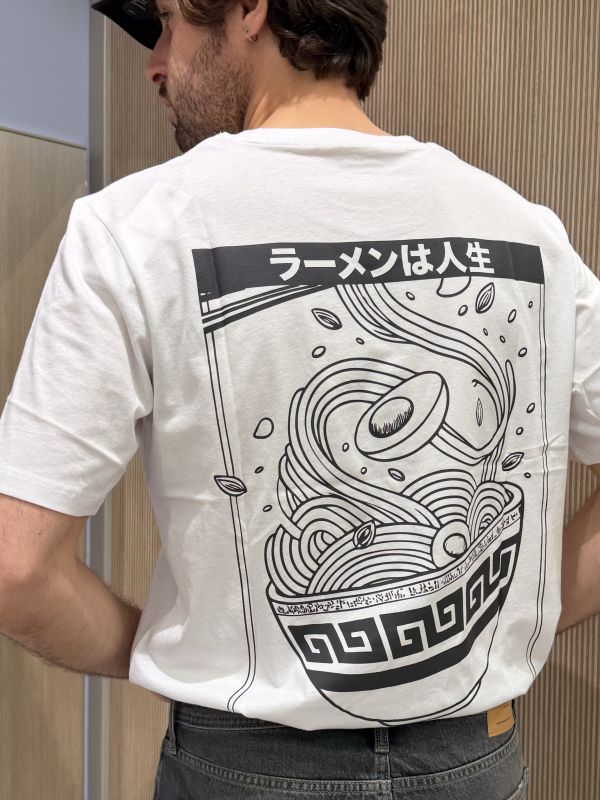 T-shirt manica corta Jack & Jones - bright white