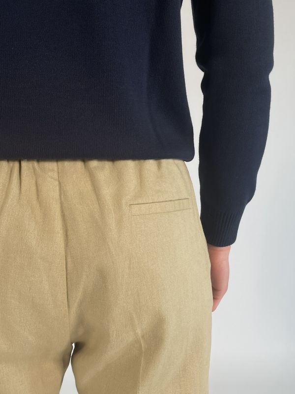 Pantalone casual Over-d - cammello