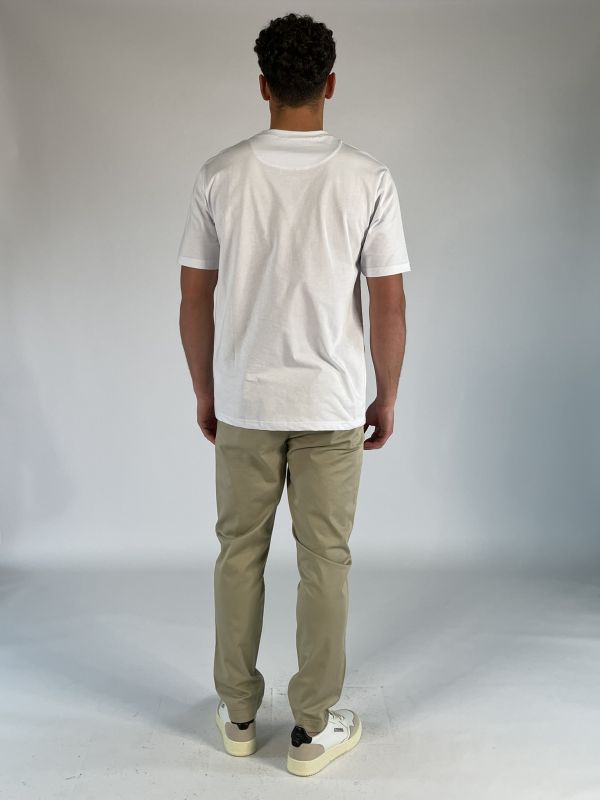 T-shirt manica corta Over-d - bianco