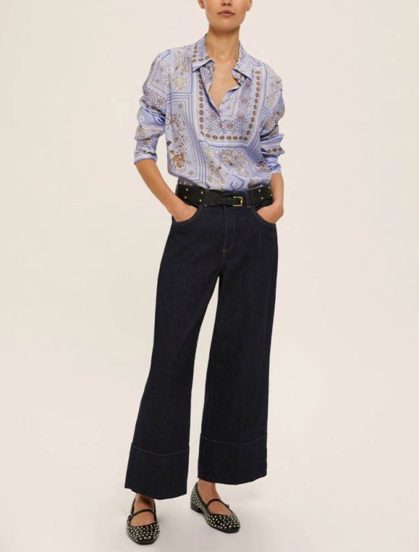 Camicia manica lunga Emme - azzurro