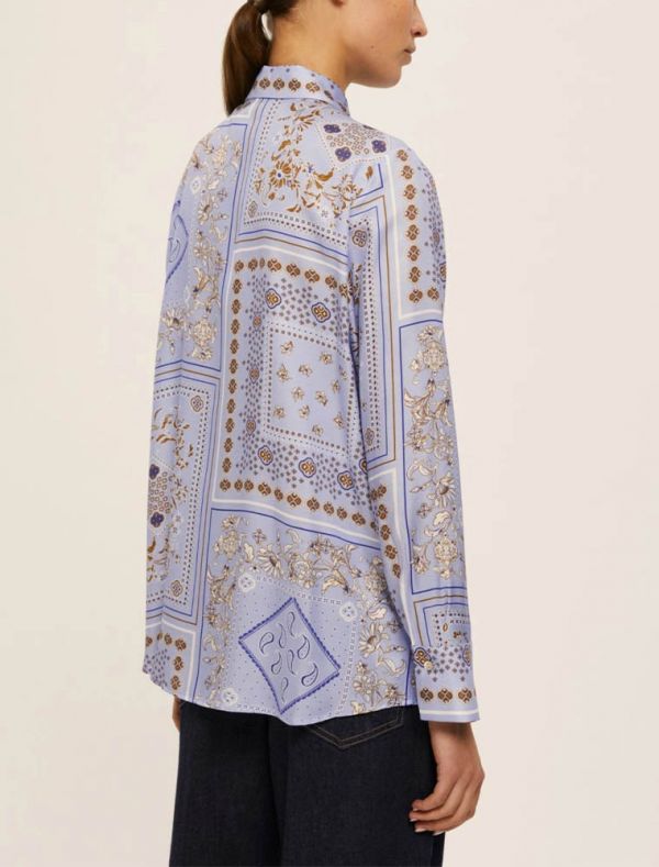 Camicia manica lunga Emme - azzurro