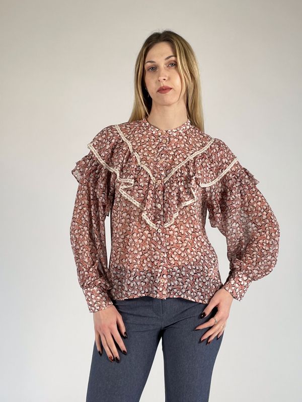 Camicia manica lunga Iblues - rosa