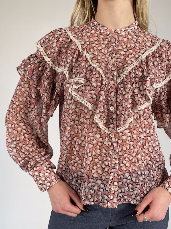 Camicia manica lunga Iblues - rosa