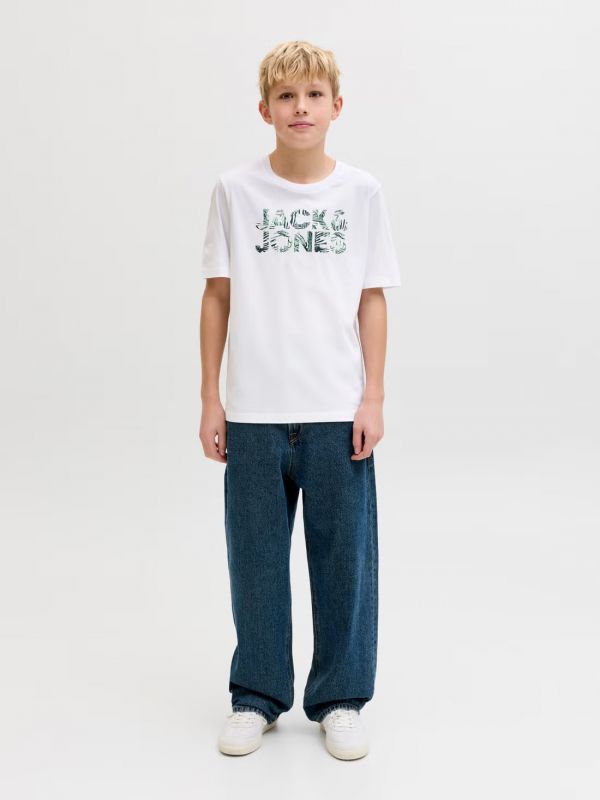 T-shirt manica corta Jack & Jones - white