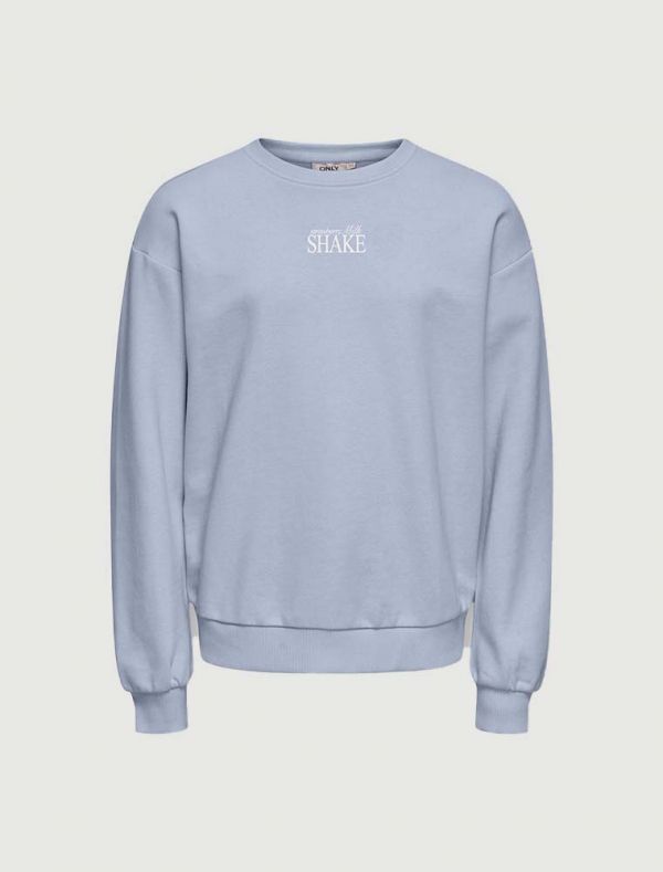 Maglia in felpa Only - azzurro
