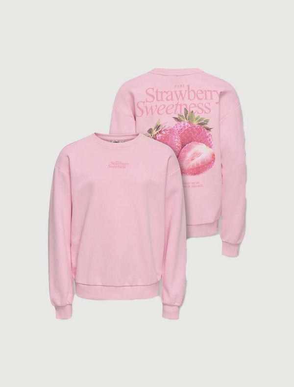 Maglia in felpa Only - rose