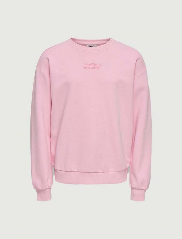 Maglia in felpa Only - rose