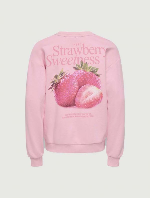 Maglia in felpa Only - rose