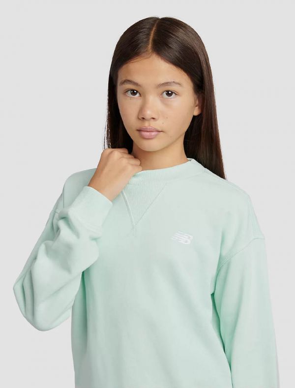 Felpa sportiva Newbalance - azzurro