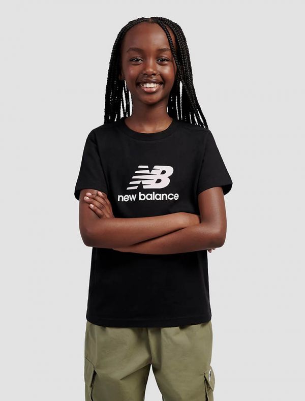T-shirt manica corta sportiva Newbalance - nero