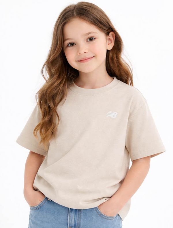 T-shirt manica corta sportiva Newbalance - lino