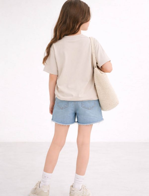 T-shirt manica corta sportiva Newbalance - lino