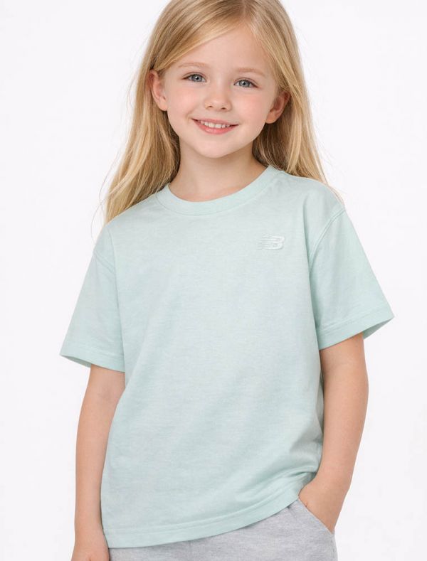 T-shirt manica corta sportiva Newbalance - verde