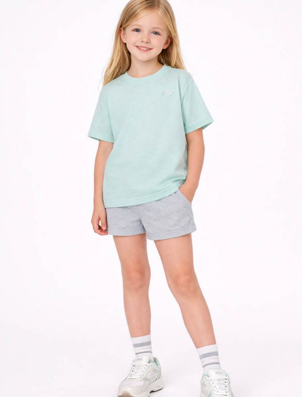 T-shirt manica corta sportiva Newbalance - verde