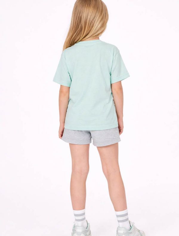 T-shirt manica corta sportiva Newbalance - verde