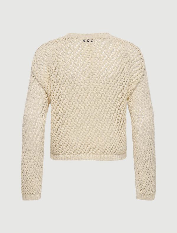 Maglia manica lunga Only - panna