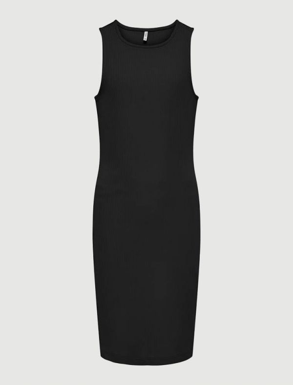 Abito manica corta Only - black