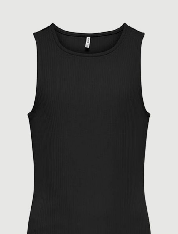 Abito manica corta Only - black