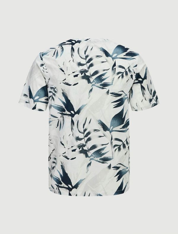 T-shirt manica corta Jack & Jones - cloud dancer