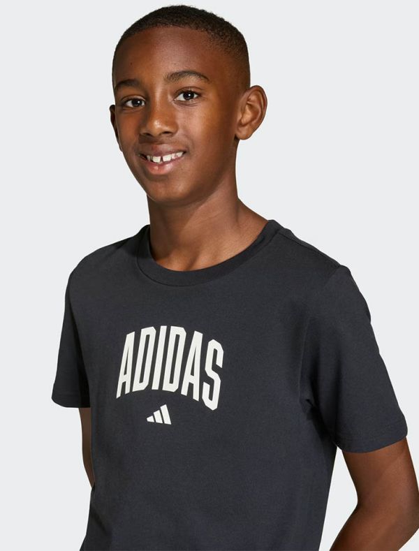 T-shirt manica corta sportiva Adidas - black