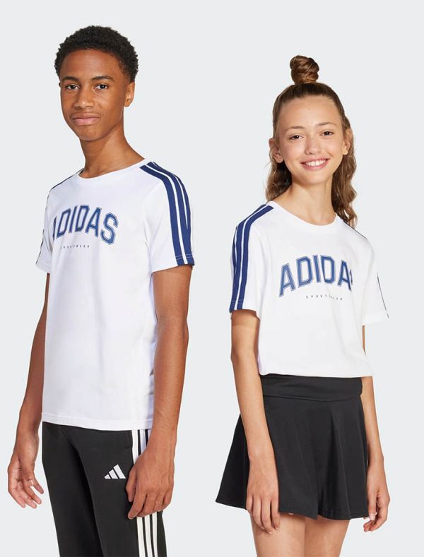 T-shirt manica corta sportiva Adidas - white