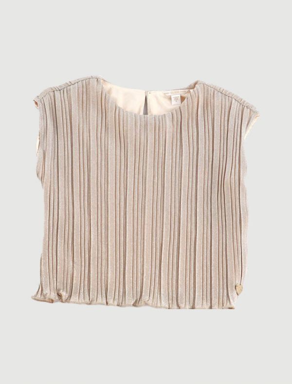 Maglia manica corta Guess - sabbia