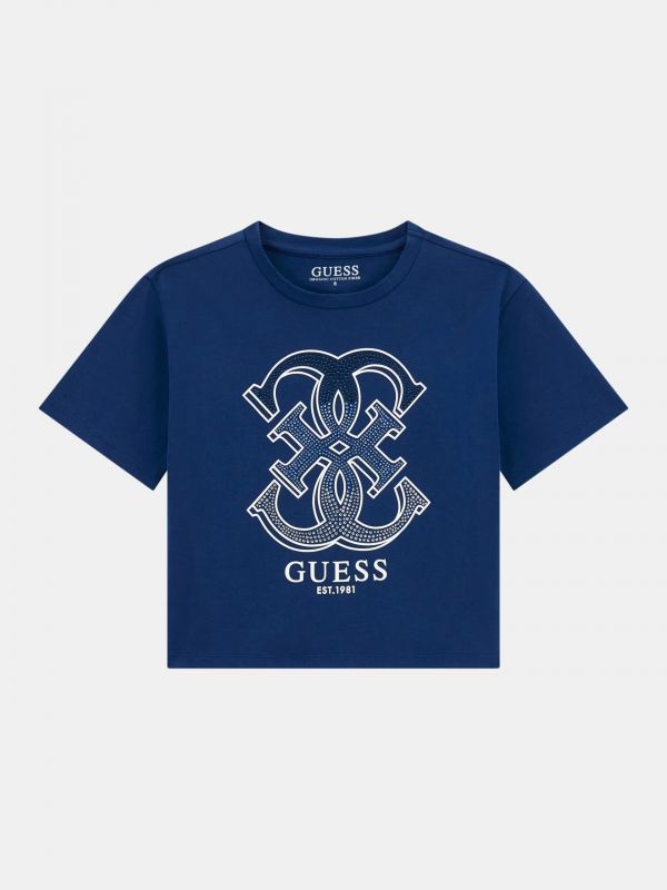 T-shirt manica corta Guess - blu