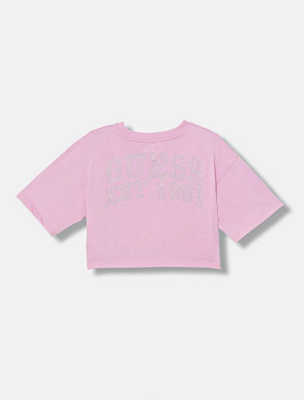 T-shirt manica corta Guess - azalea