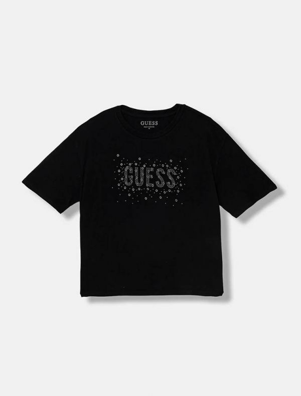T-shirt manica corta Guess - nero