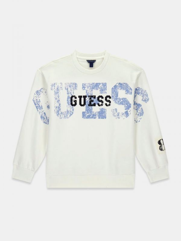 Maglia in felpa Guess - white