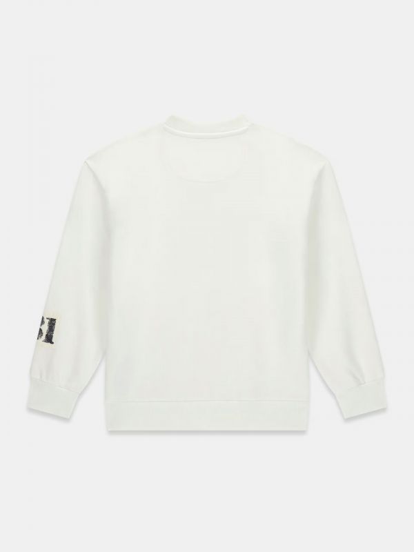 Maglia in felpa Guess - white