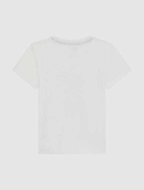 T-shirt manica corta Guess - white