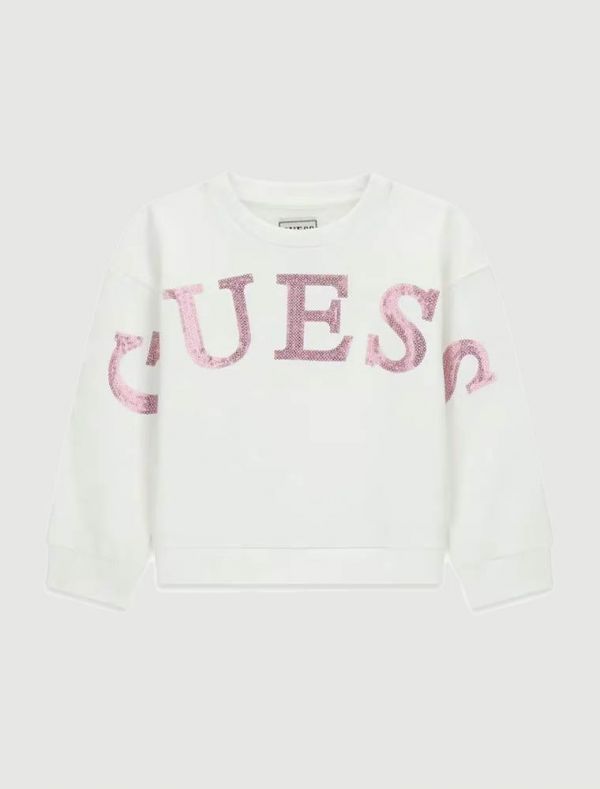 Maglia in felpa Guess - white